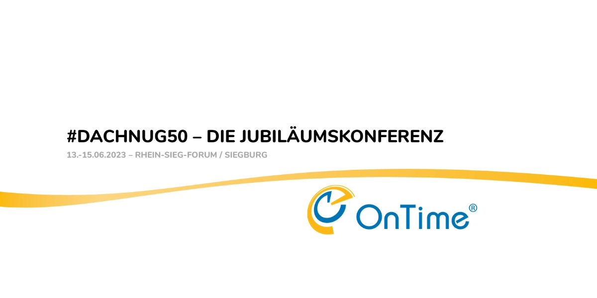 You are currently viewing DACHNUG50, die Jubiläumskonferenz vom 13. – 15. Juni 2023!