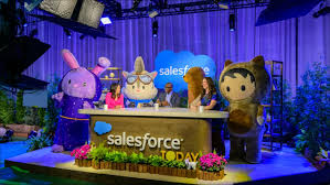 Beim Salesforce Event in New York City